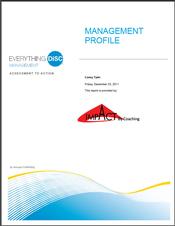 Everything DiSC® Management Report